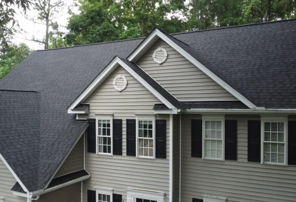 Kenneth Daniel Roofing - dark shingle roof replacement