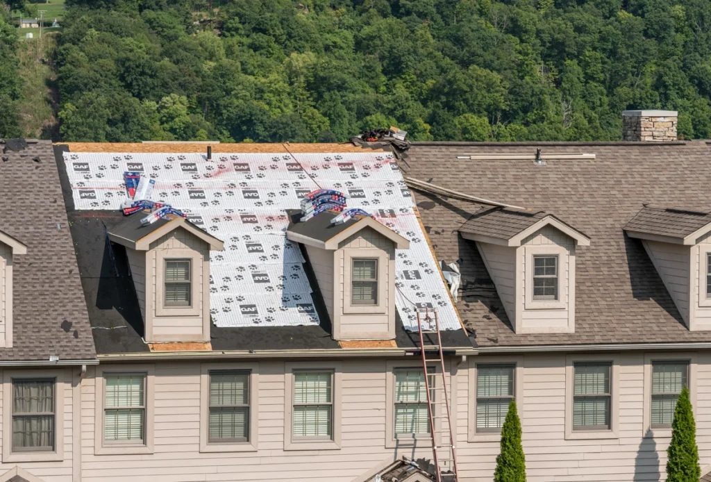 roof replacement with gaf shingles