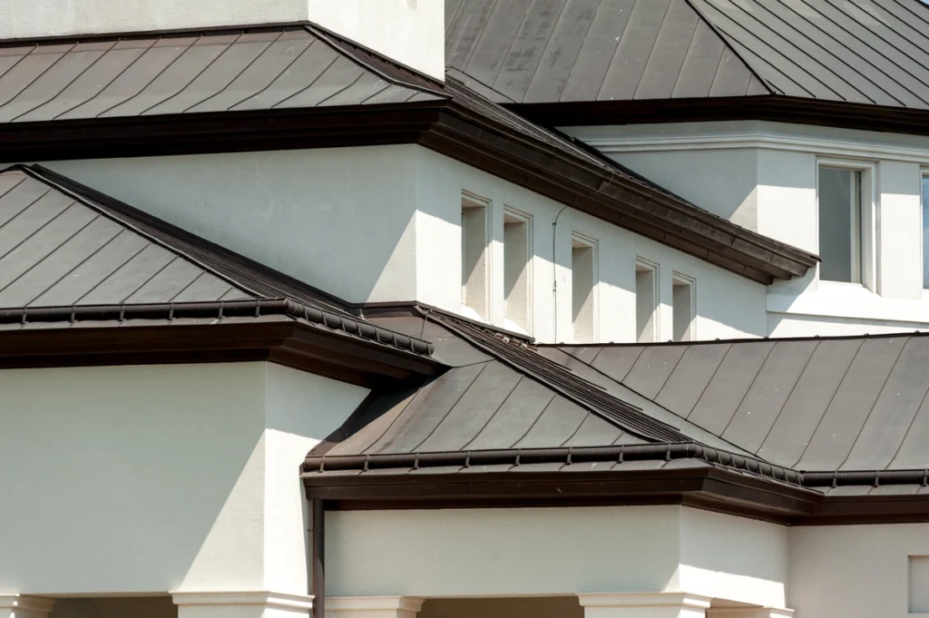 installing a metal roof home
