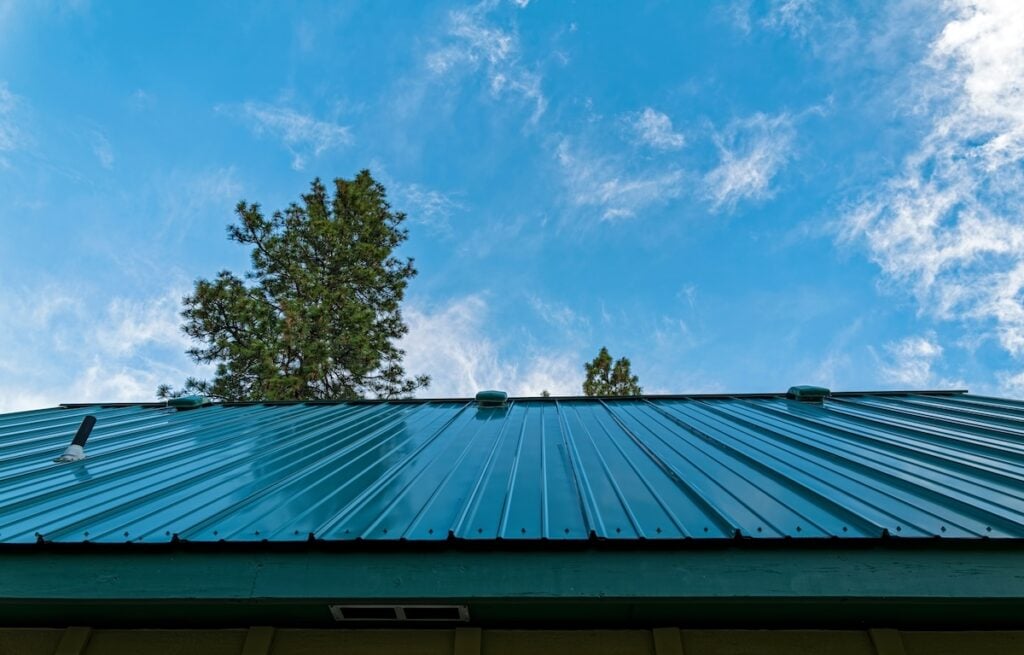 green metal seam roof boydton va