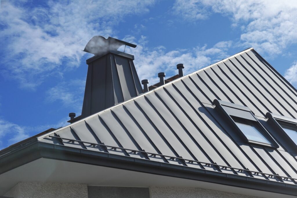 new standing seam metal roof