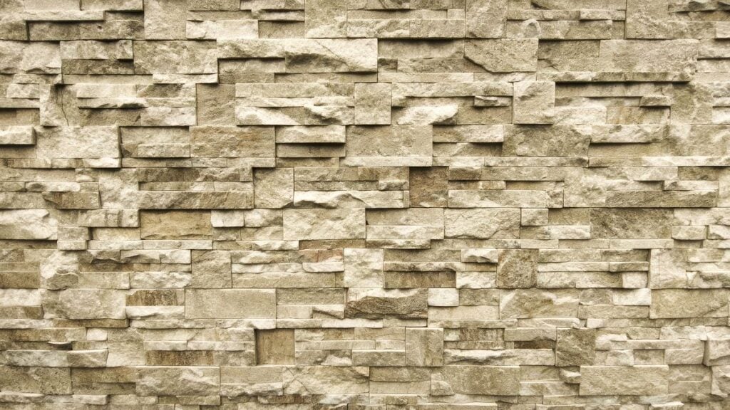 Rustic Beige Slate Veneer Close-Up