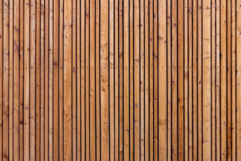 vertical wooden siding