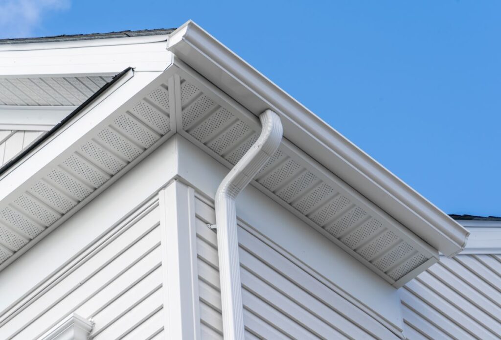 vinyl siding and gutters