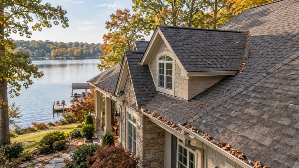 Lake Gaston roof inspection