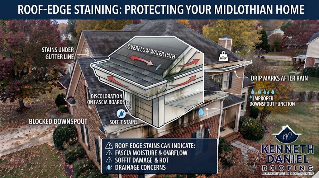 Falling Leaves Roof Problems in Midlothian VA